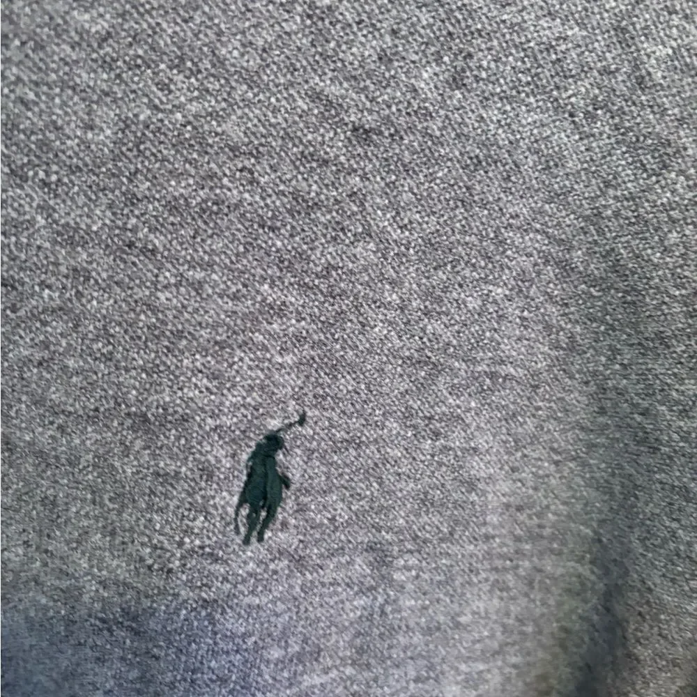 Ralph Lauren Classic Gray Polo Shirt